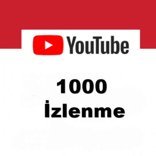 Youtube 1000 İzlenme